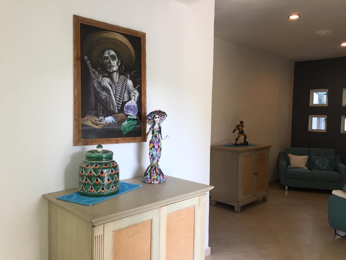 לינה וארוחת בוקר פלאייה דל כרמן Esquina De La Felicidad De Playacar מראה חיצוני תמונה